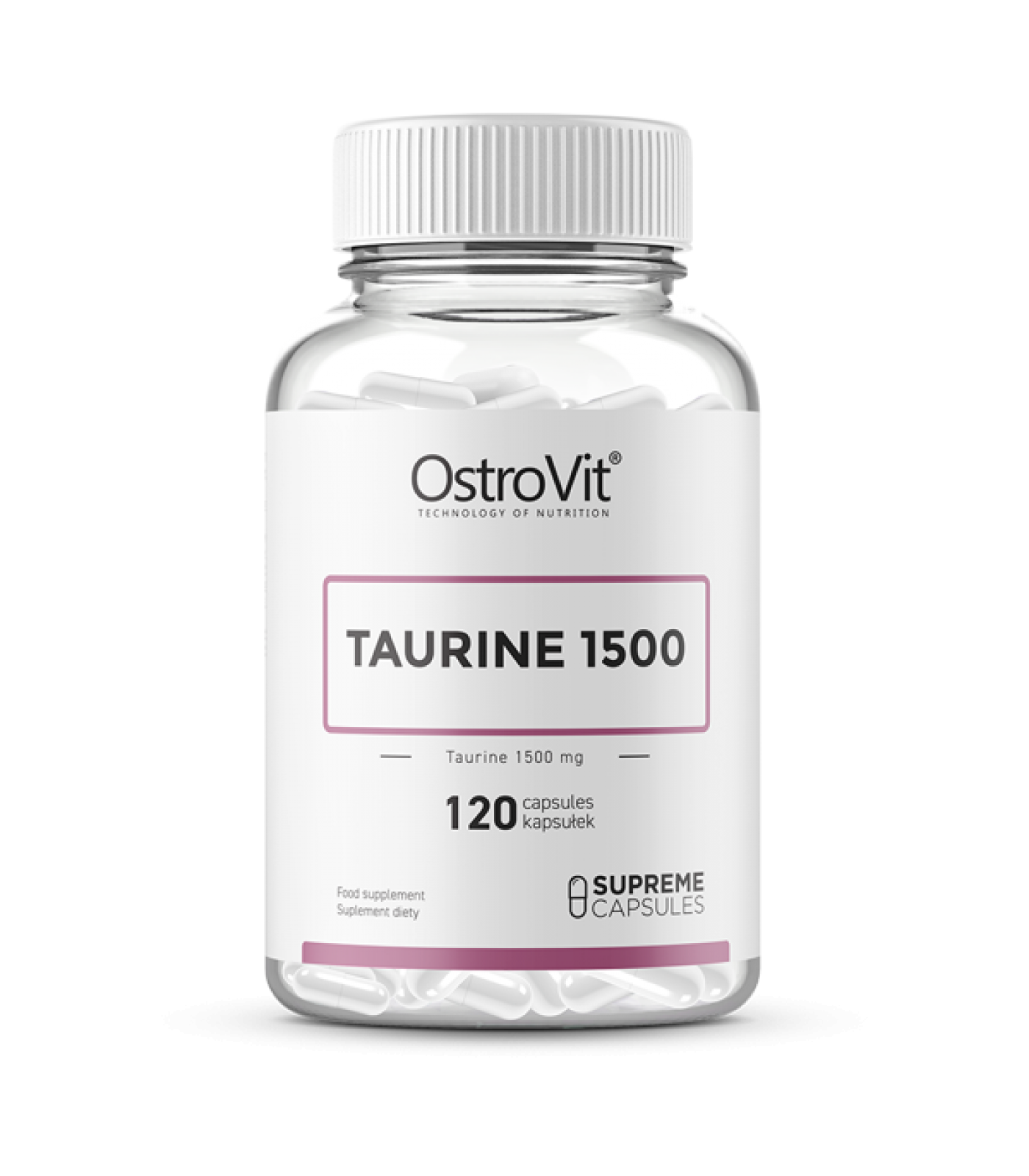 OstroVit Taurine 1500 / 120 капсули